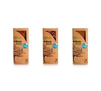 Lote tres turrones veganos, ecológicos y sin gluten El Abuelo Eco. Incluye : Turrón a la Piedra Ecológico, Turrón de chocolate con Almendras Ecológico y Turron de Nieve Eco