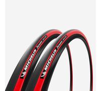 Lote x2 cubiertas Carretera Dynamic Sport Rojo 700x23 ETRTO 23-622 .