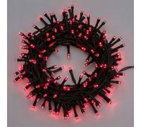 Lotes De Cadena De 12,8 M Serie 320 Luces De Navidad A Led Rojas Con 8 Juegos
