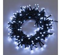 Lotes De Cadena De 20 Mt 500 Luces De Navidad A Led Blanco Frío Con 8 Juegos