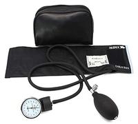 LotFancy Esfigmomanómetro Aneroide, Tensiometro Monitor Manual Pediátrica (18-26,7cm), Brazalete de Presión Arterial Profesional con Estuche con Cremallera, Brazalete para Niños