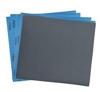 LotFancy Papel de lija de grano 600, 23 x 10 cm, 30 unidades, para seco y húmedo, hoja de lijado de carburo de silicio para muebles de madera automotriz, lijado de metal, pulido, acabado