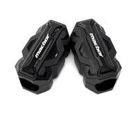 LOTFI XR5 Apto for Macbor Montana XR 5 X R5 2019-2023 Accesorios de Motocicleta Protector de Motor protección de Parachoques embellecedor Decorativo Barra de Choque (Size : 1 Pair-Black)