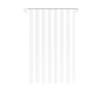 Loti Living Cortina de Ducha PEVA Transparente 120x200 cm - Impermeable y Antimoho - con Ojales para Ducha