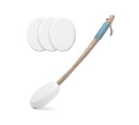 Lotion Applicator for Back, Device To Apply Lotion To Your Back with Long Handled, 17 Inches Back Moisturizer Applicator with 4 Replaceable Pads for W