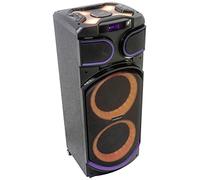 Lotronic LT-10-7128MA - Altavoz para Fiesta (1 Unidad, Plata, 2E + 1 W, 5E+1 dB, SNR, Panel táctil, 87 cm, 1 Unidad, Duradero y Resistente)