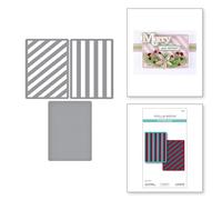 Lots of Stripes Grabado Troqueles de la colección All About Christmas de Lisa Horton