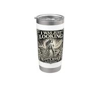 Lots Wife Circa 1900 BC Divertido Fe Humor Diseño Chistes Chistes Vaso térmico de acero inoxidable de doble pared