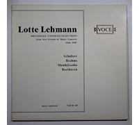 Lotte Lehmann: Prev. Unissued Selections From New Friends of Music Concerts 1946-1947 (Vinyl)