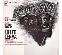 Lotte Lenya , Kurt Weill , Bertolt Brecht - Happy End With Lotte Lenya - CBS - S 62 266