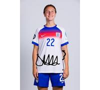 Lotte Wubben Moy - Inglaterra Lionesses Football Player Euro 2025 foto firmada de 15,2 x 10,2 cm con una firma impresa preimpresa que sería un gran regalo de autógrafo.
