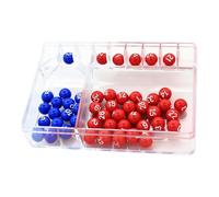 Lottery Ball Machine - 8x5x2cm Random Lottery Numer Selector - Effortless Number Drawing Device | Conveniently Portable For Lotttery Game and Numbers Picker Toys, Manual Fortunate Number Selector