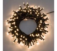 Lotti Cadena De Luces Para LED Blanco Cálido Árbol Navidad Con Juegos Exterior