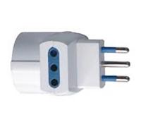 Lotti importex lot005 adaptador Triple, schuk, 10 A