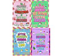 Lottie Brooks Series 4 Books Collection Set By Katie Kirby (The Completely Chaotic Christmas, The Majorly Awkward BFF Dramas, Essential Guide to Life & Lottie Brooks vs The Ultra Mean Girls)