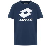 Lotto 1124002j T-Shirt, Regular Fit Camiseta, Azul Oscuro, 158-164 Unisex niños