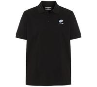 LOTTO 1124003 Hombres, Polo, Corte Regular Polo para Hombre, Caviar, 4XL