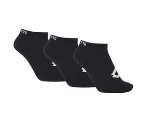 Lotto 1124027 3pack Unisex Socks I Caviar I 39-42