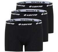 Lotto 1124030 - Calzoncillos Tipo bóxer para Hombre, Paquete de 3 Unidades, Estilo Retro, Corte Regular, para Hombre, Caviar, M