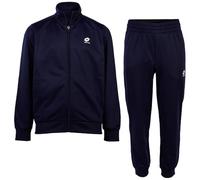 LOTTO 1124055J - Traje de entrenamiento unisex para niños, corte regular, unisex, color azul