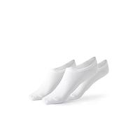 Lotto, 12 pares calcetines técnicos hombre/mujer, calcetines algodón, transpirables, ligeros, talón súper envolvente con silicona antideslizante, certificado OEKO-TEX, blanco, 39-42