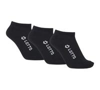 Lotto 3pack, Socks Calcetines, Caviar, 39-42 Unisex Adulto
