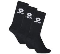 Lotto 3pack, Socks Calcetines, Caviar, 43-46 Unisex Adulto