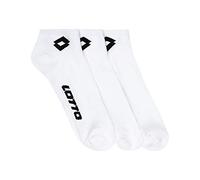 Lotto 43-46 - Pack de 3 pares de calcetines bajos, color blanco