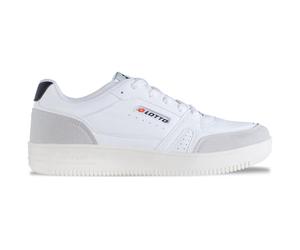 LOTTO Avenor Unisex, Zapatillas Adulto, Color Blanco y Gris, 39 EU