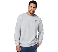 Lotto Basic Sweatshirt para Hombre, de algodón, sin Capucha y con Logo pequeño | Corte Regular, Tallas S-3XL | Suéter Casual cómodo y versátil