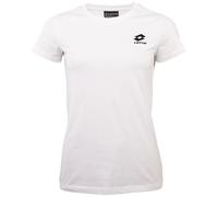 Lotto Camiseta de Mujer, Blanco Brillante, M