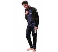Lotto - Chándal de felpa perchada para hombre y niño (varios modelos), chándal deportivo de algodón afelpado Blu 6003 M