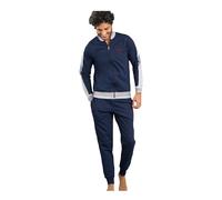 Lotto Chándal para hombre de felpa con flequillo, chándal para hombre completo - Chándal deportivo para hombre - Chándal para hombre de algodón afelpado - Chándal para hombre de invierno, Azul..2012,