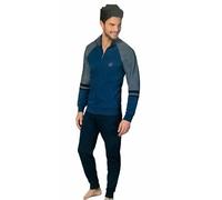 Lotto Chándal para hombre de felpa de gasa - Chándal completo para hombre - Chándal deportivo para hombre de algodón afelpado - Chándal para hombre de invierno, Vaqueros 4004, M