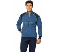 Lotto Chándal para hombre de felpa de gasa - Chándal completo para hombre - Chándal deportivo para hombre de algodón afelpado - Chándal para hombre de invierno, 2029 PETRÓLEO, L