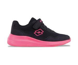 Lotto Connect BC K Unisex Kids Connect BC K Zapatos Unisex, Niños, Azul Marino Rosa, 32 EU
