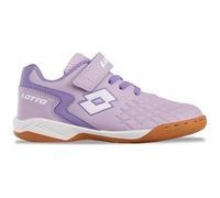 Lotto Dasher K - Zapatillas de Deporte Unisex para niños y niñas, Violeta, 28 EU