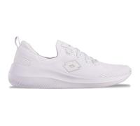 Lotto Declare Unisex, Zapatillas Adulto, Blanco y Plateado, 40 EU