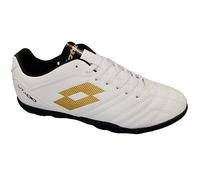 Lotto Estadio 705 TF Futsal, All White Light Platino, 37 EU