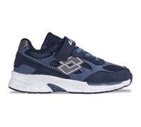 Lotto Flowtiv K Zapatillas Unisex para niños, Azul Marino/Azul Medio, Talla 35 EU
