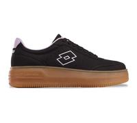 Lotto Iskar PF RB Unisex, Zapatillas Adulto, Negro y Morado, 42 EU