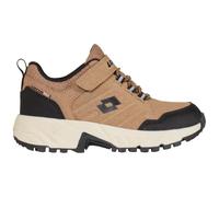 LOTTO Ketcham Low Tex T Zapatillas Unisex para niños, marrón/Negro, Talla 37 EU, marrón y Negro, 37 EU