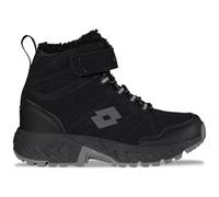 LOTTO Ketcham Tex K Zapatillas Unisex para niños, Color Negro/Gris, Talla 32 EU, Negro y Gris, 32 EU