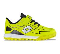 Lotto Kobato K Unisex Kids, Zapatillas de Deporte, FR Yellow Black, 32 EU