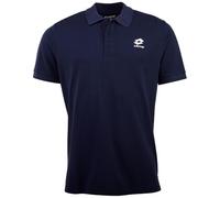 Lotto Men 1124003 Polo Camiseta, Regular Fit Polo, Dress Blues, L, Azul Oscuro, L