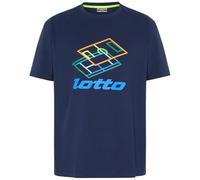 Lotto Men T-Shirt, Regular Fit Camiseta, Gabán, M Hombres