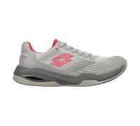Lotto Mirage 200 II Clay Cool Gray 7U/Poinsettia Red Zapatillas de tenis para hombre EUR 43