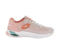 Lotto Mujeres Mirage 100 II Clay Zapatillas De Tenis Zapatilla Tierra Batida Blanco-Coral EU 36,5 Neu