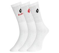 Lotto Paquete de 3 Medias Hombre Calcetines de Tenis Calcetines de Deporte Negro Tenis Ne - blanco, 35-38 (3-5 Gb)