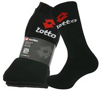 Lotto Paquete de 3 Medias Hombre Calcetines de Tenis Calcetines de Deporte Negro Tenis Ne - Negro, 39-42 (6-8 Gb)